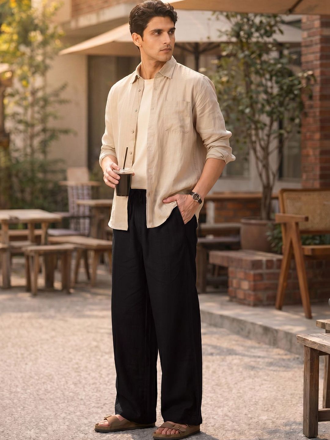 XYXX Men Cotton Mid-Rise Lounge Pants-picture-44