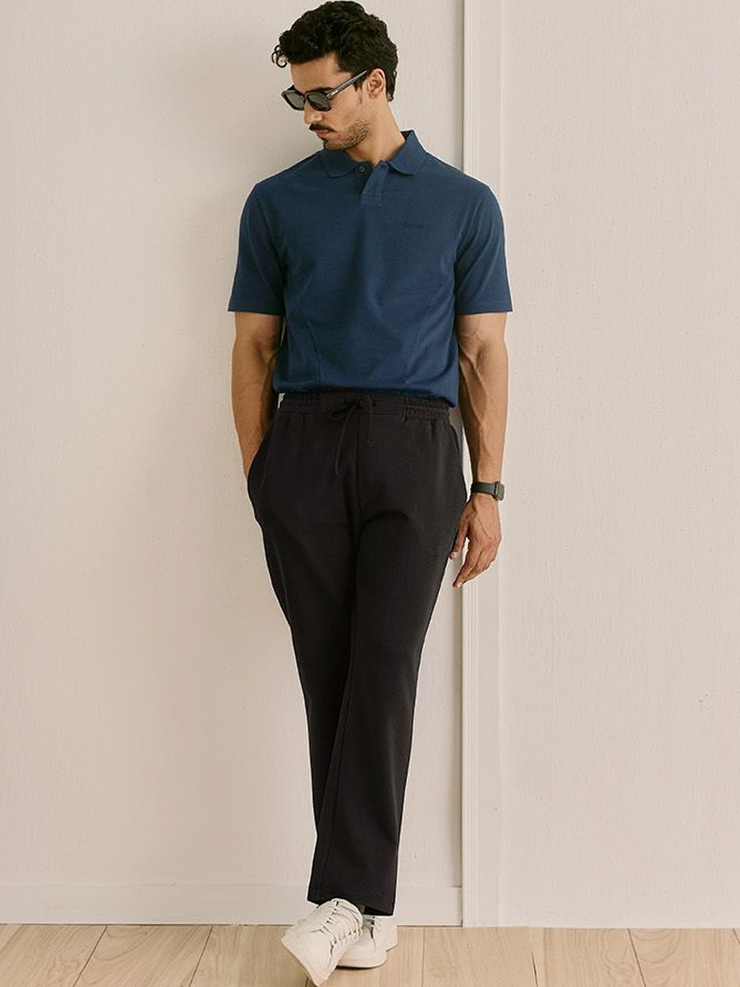 Andamen Men Relaxed Fit Track Pants-picture-55