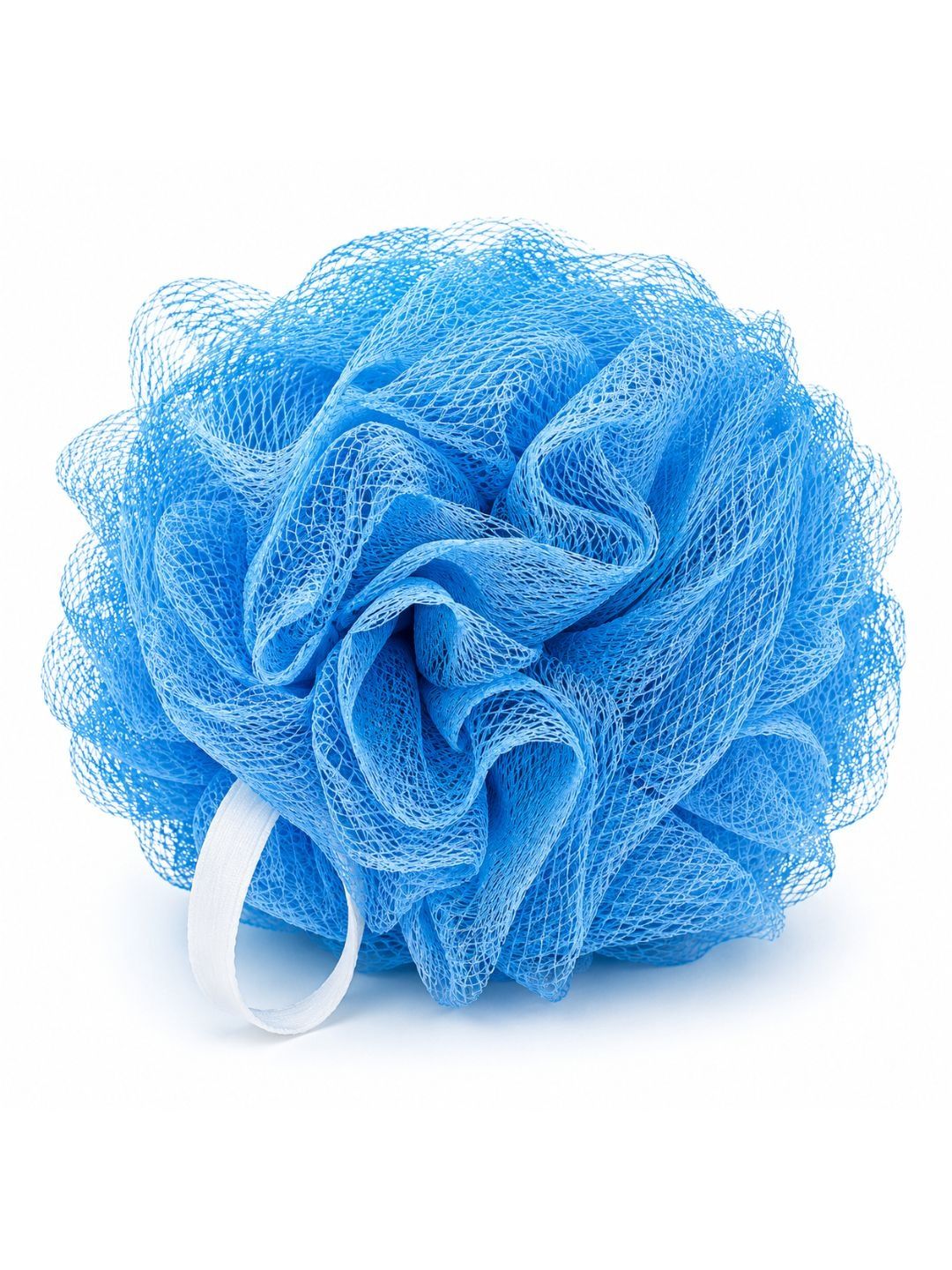 CareDone Soft Exfoliating Bath Pouf - Blue-picture-21