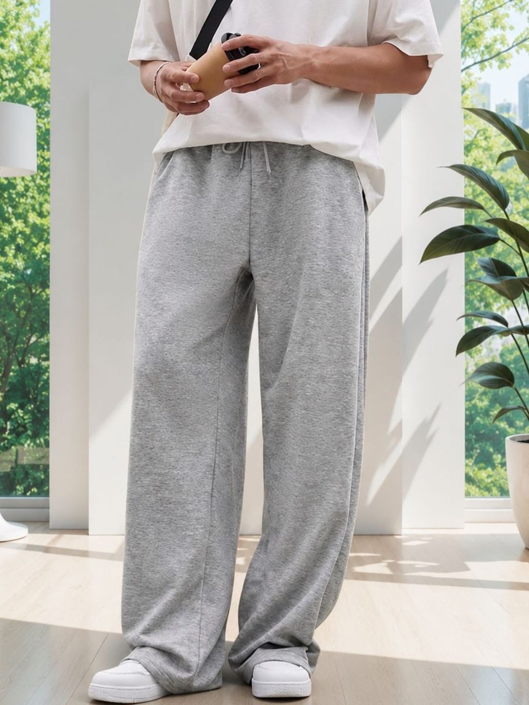 Veerbhadra Men Relaxed Easy Wash Trousers-picture-15