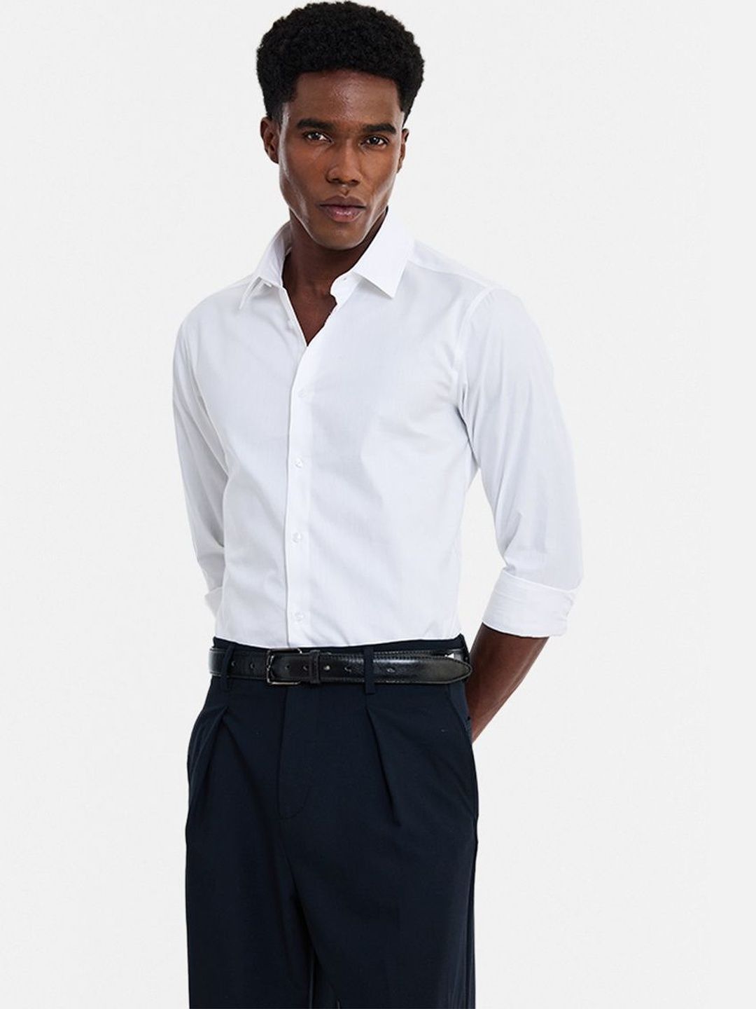 Snitch Men Slim Fit Formal Shirt-picture-31