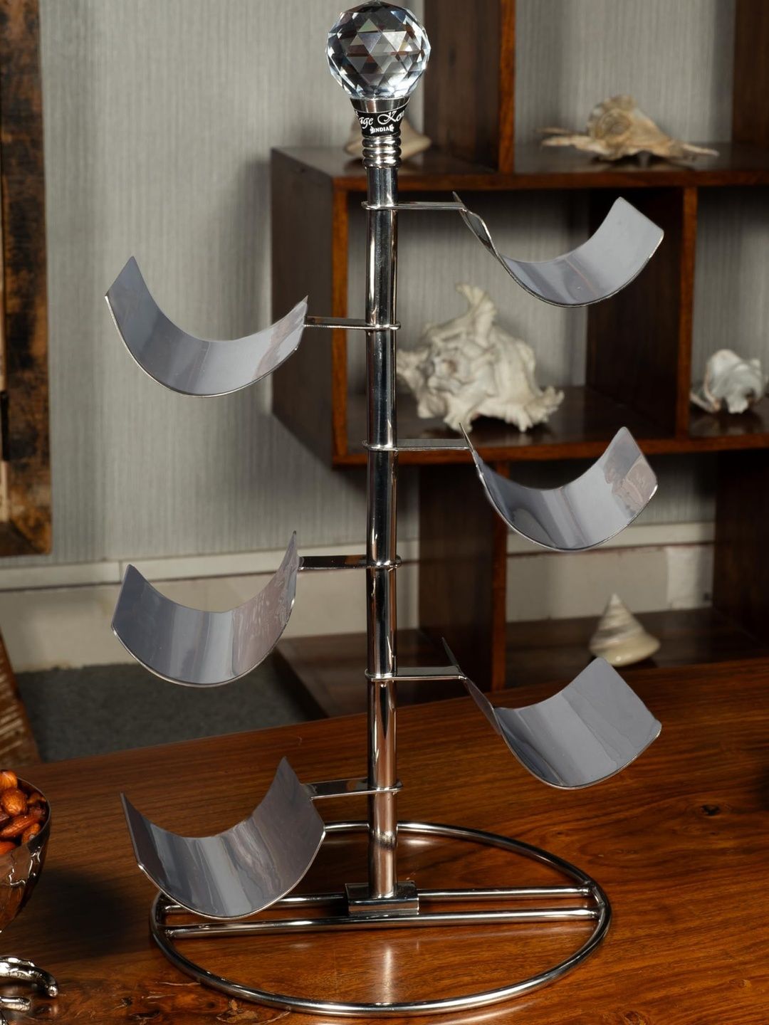 Sage Koncpt Silver-Toned Solid Stainless Steel Towel Holder-image-3
