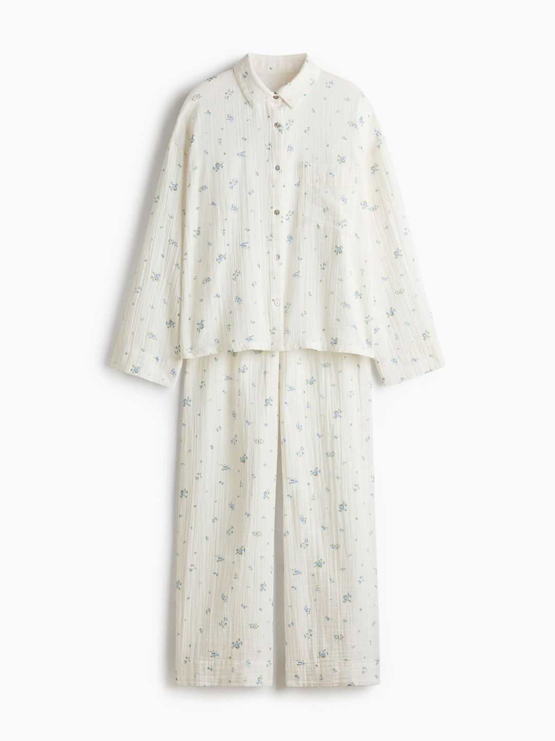 H&M Women Printed Night suit-picture-10