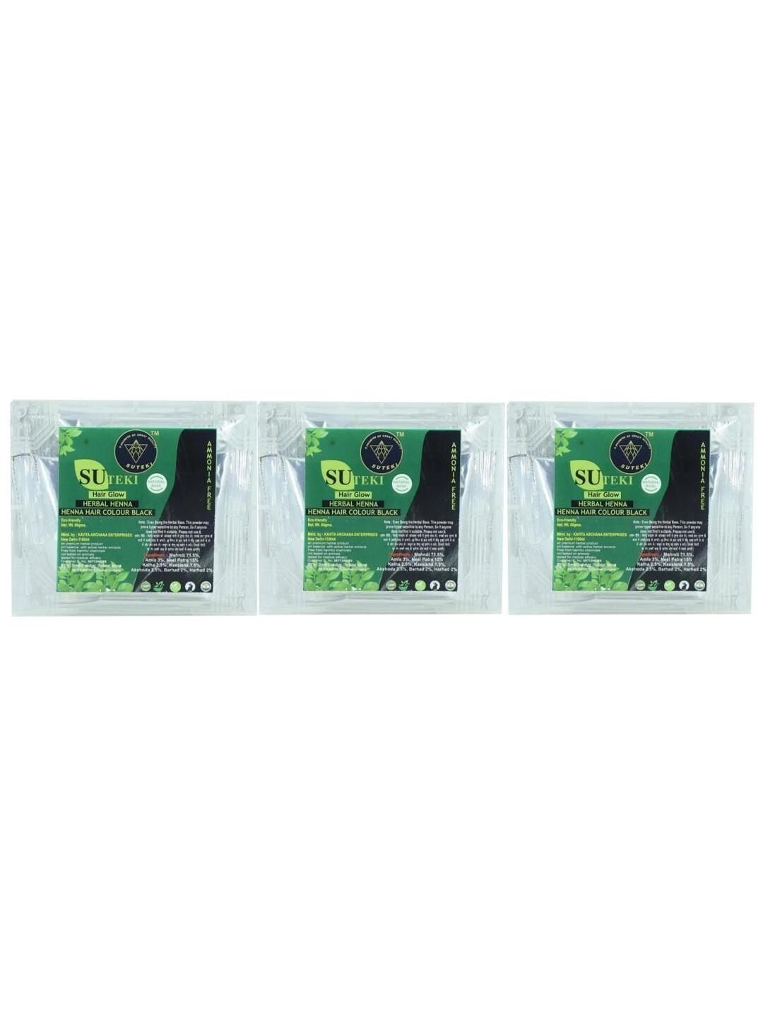 SUTEKI Set Of 3 Henna Powder for Hair Color - 60 g Each-picture-21