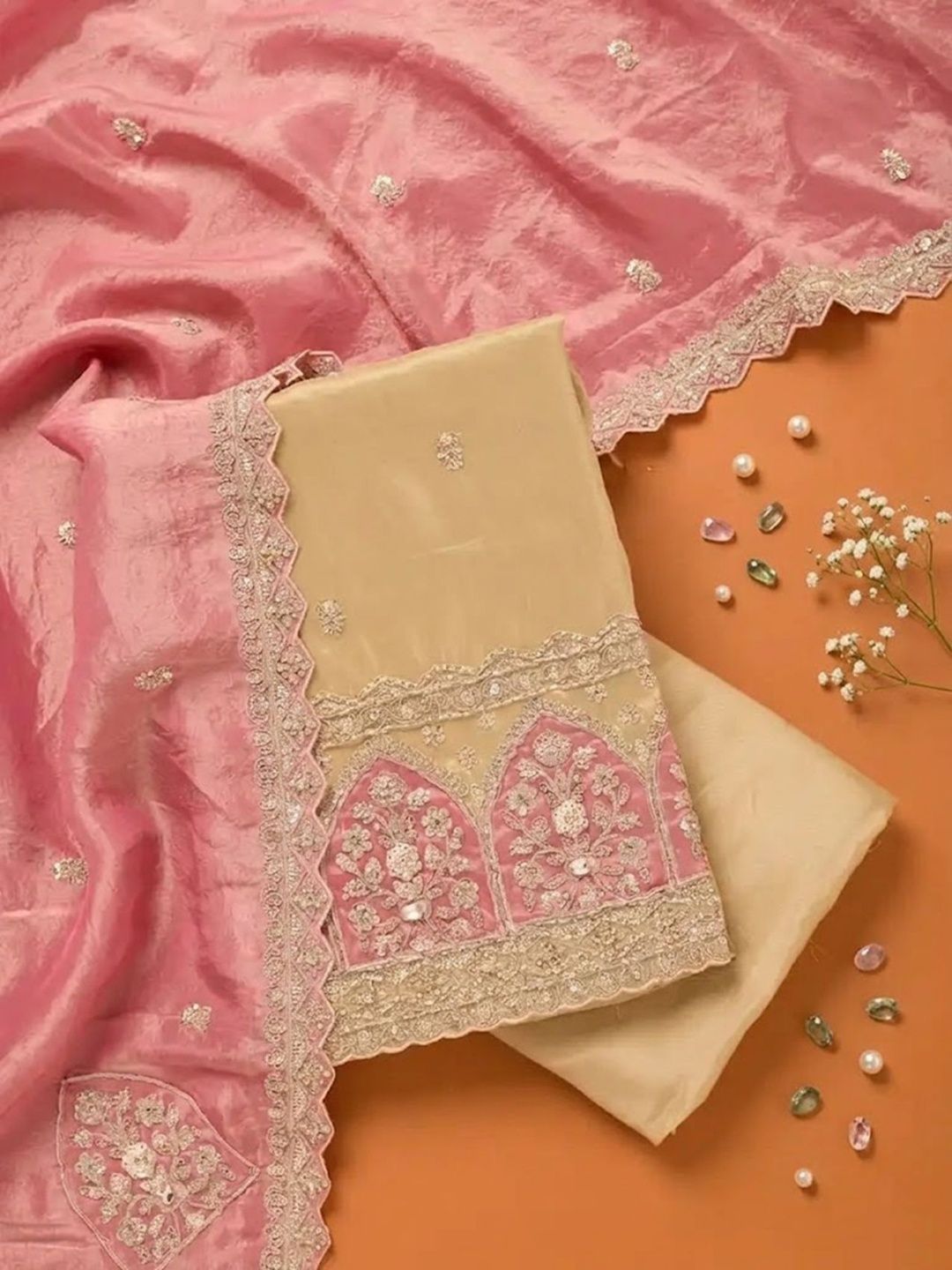 Koskii Unstitched Dress Material-picture-27