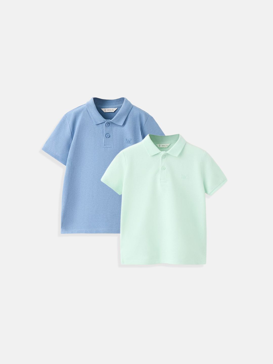 Mango Kids Pack Of 2 Polo Collar T-shirts-picture-26
