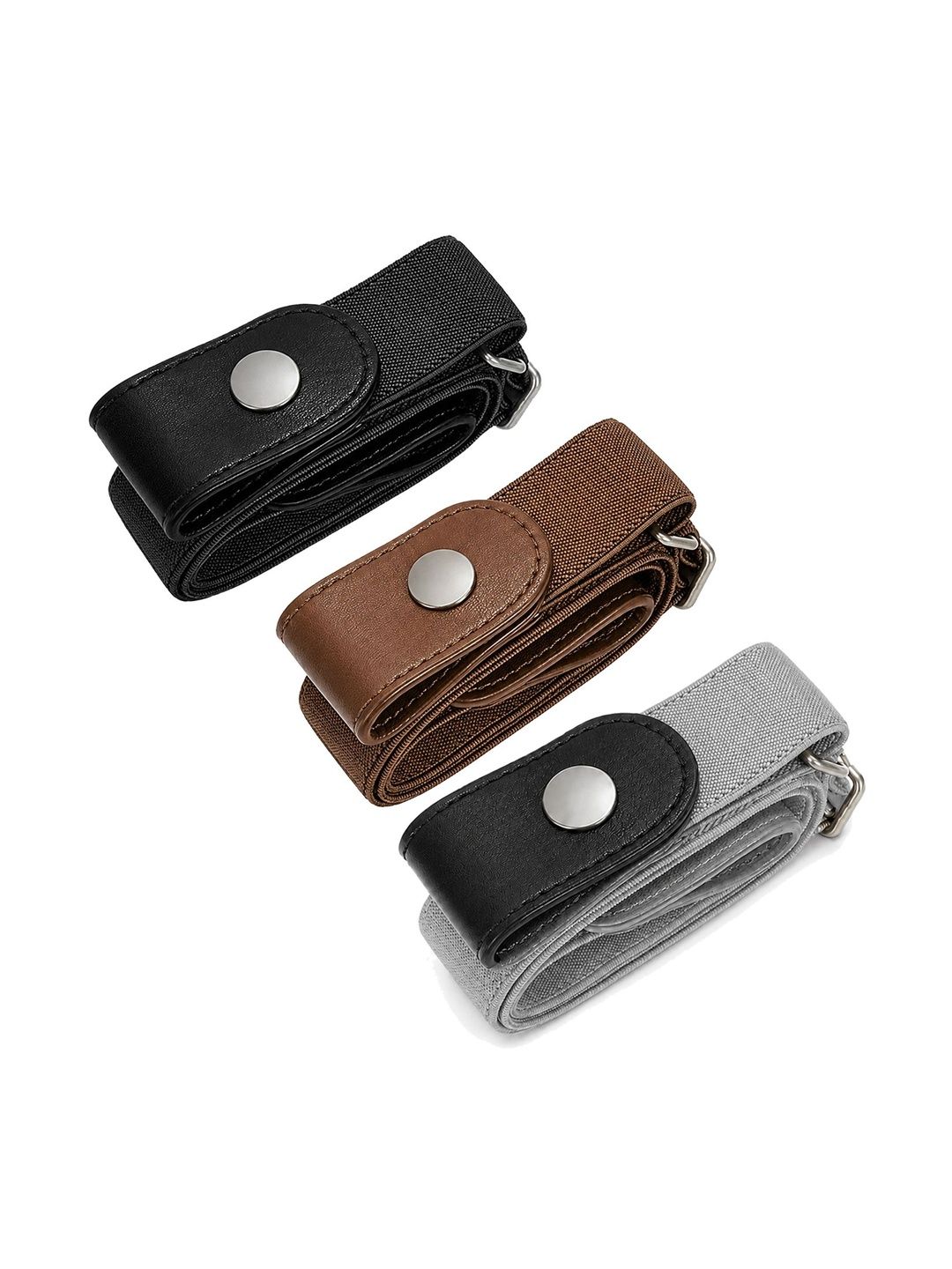 Aadikart Men Textured 3 Belt-picture-21