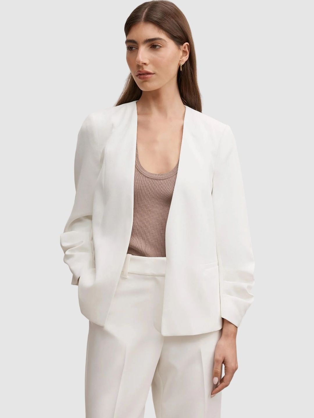 Forever New Women Open Front Jacket-picture-38