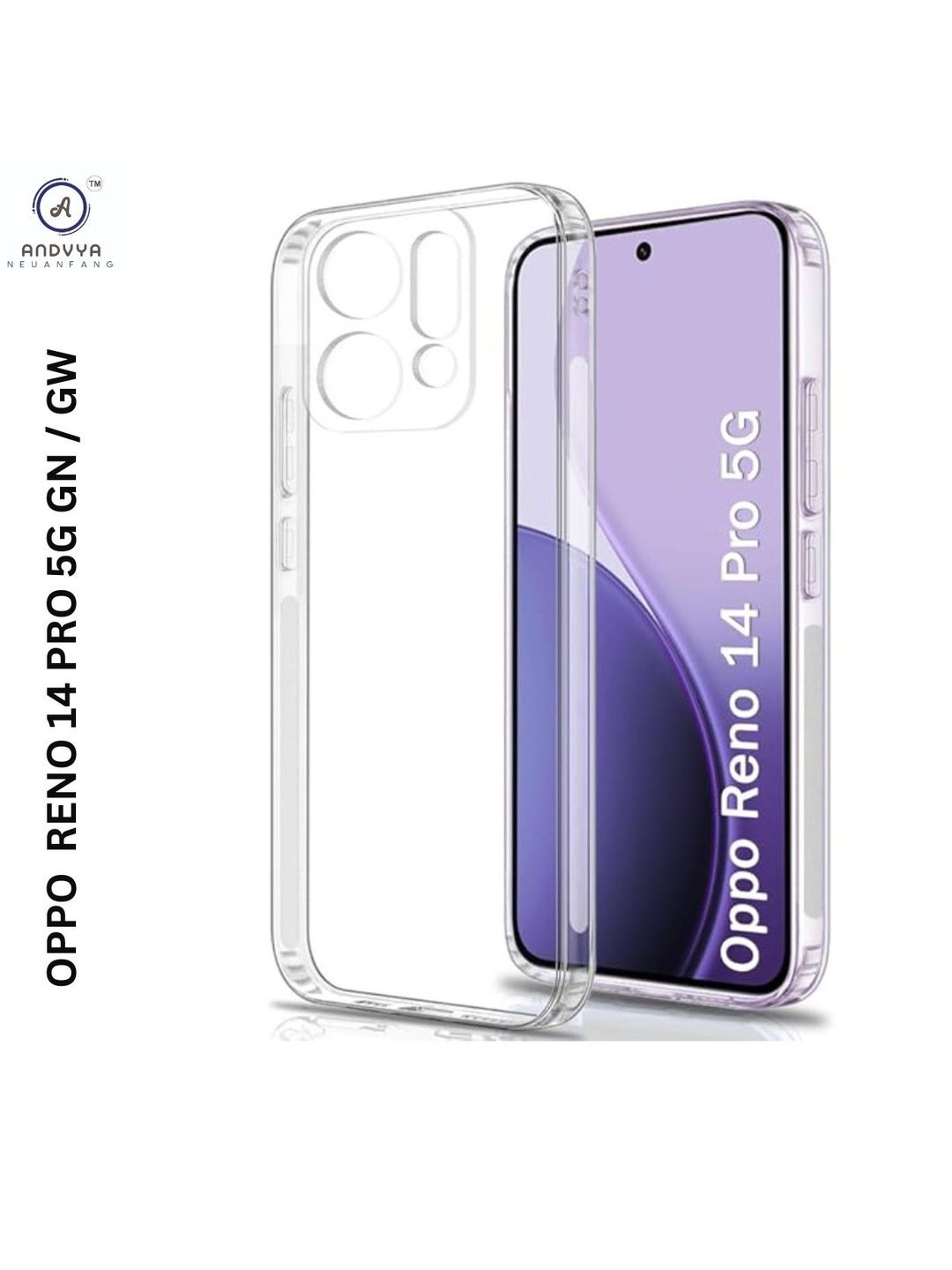 ANDVYA Solid Printed Oppo Reno14 Pro 5G Back Case Mobile Accessories-picture-23