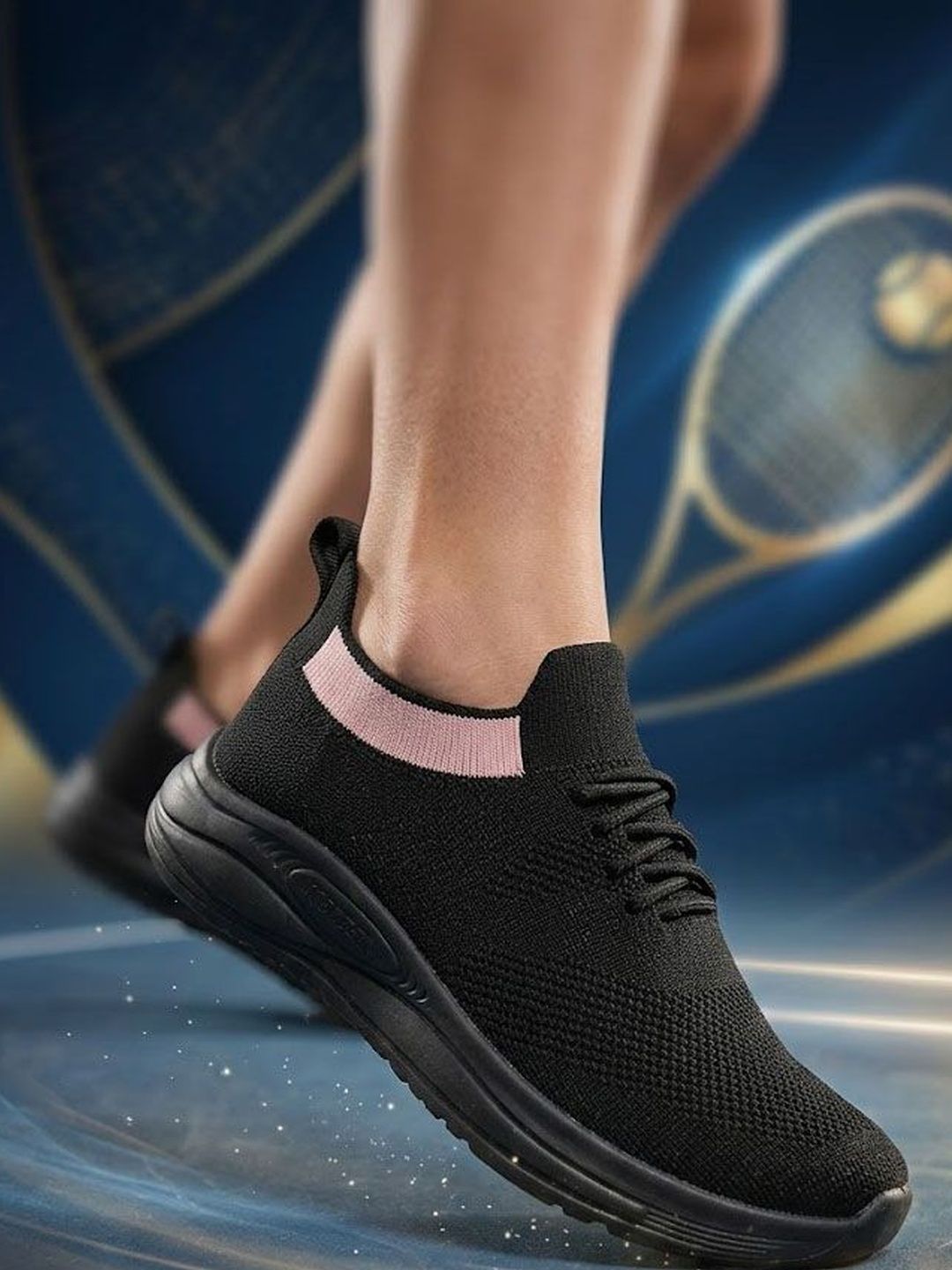 Hsquare Women Mesh Walking Shoes-picture-28