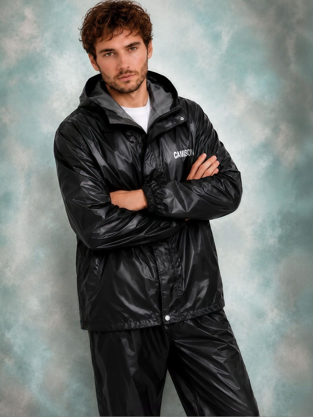 CAMISON Men Waterproof Reversible Raincoat-picture-19