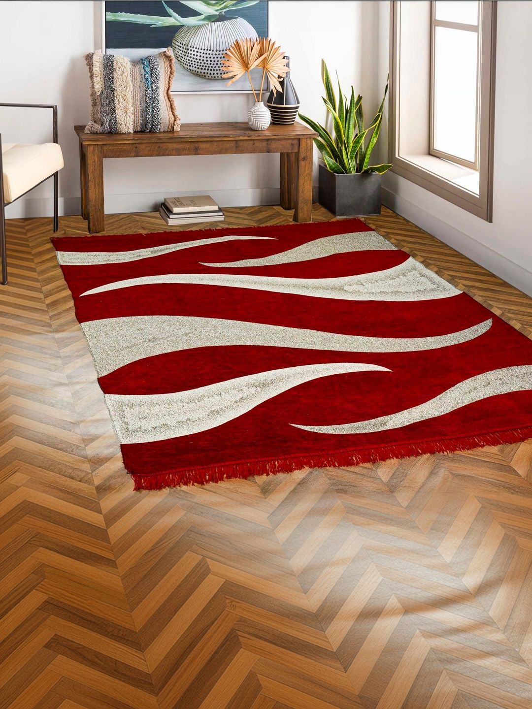 Dizen star Multicoloured Abstract Anti-Skid Other Carpet-image-49