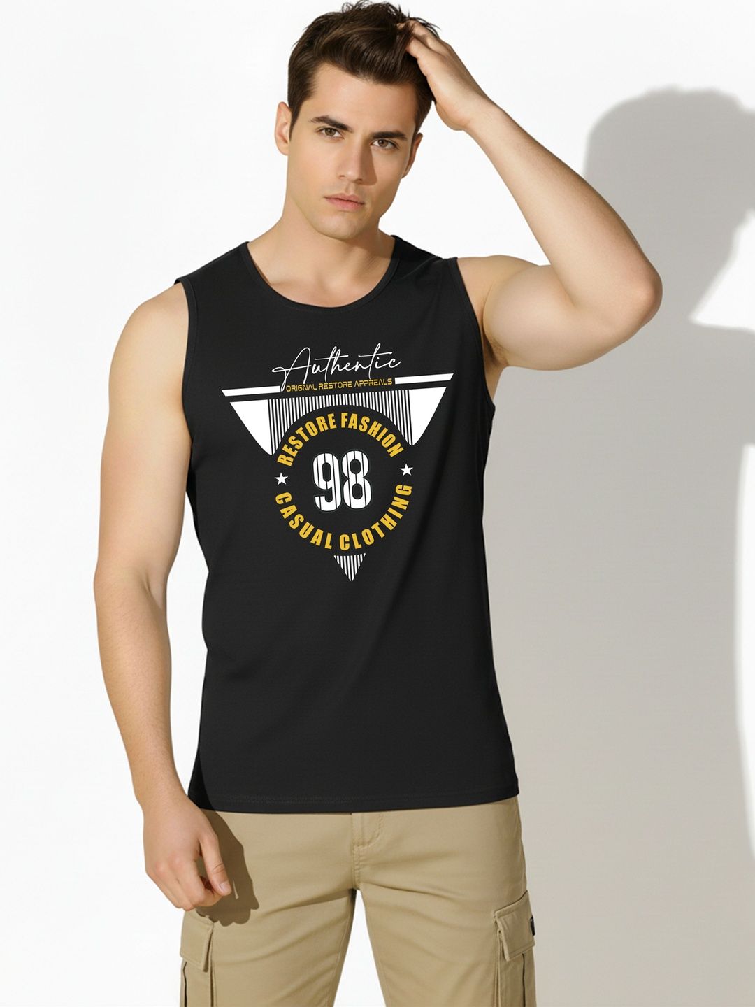 SKY HARBOAR Printed Cotton Tank-image-20