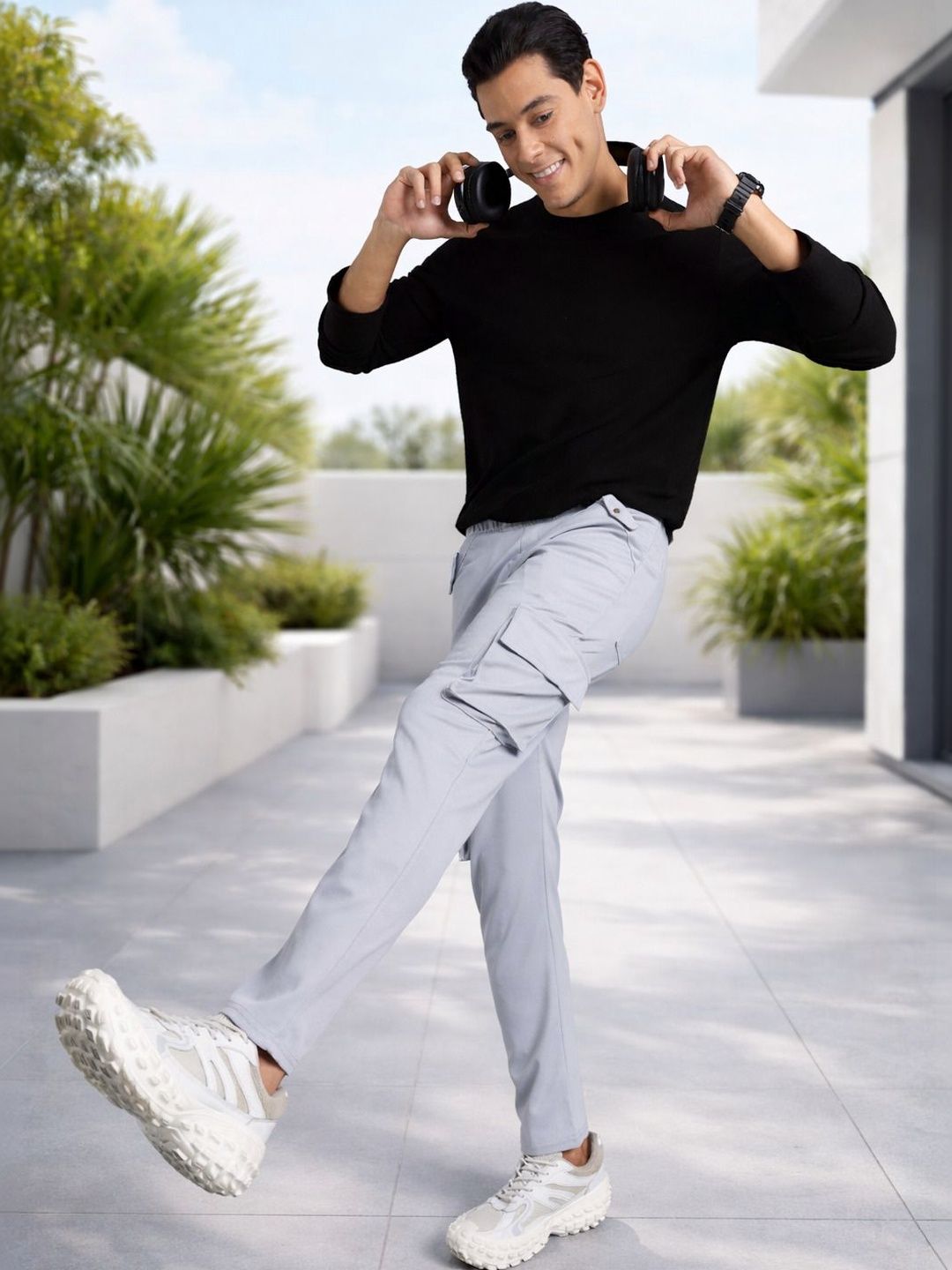 MaverIQ Men Smart Trousers-picture-39