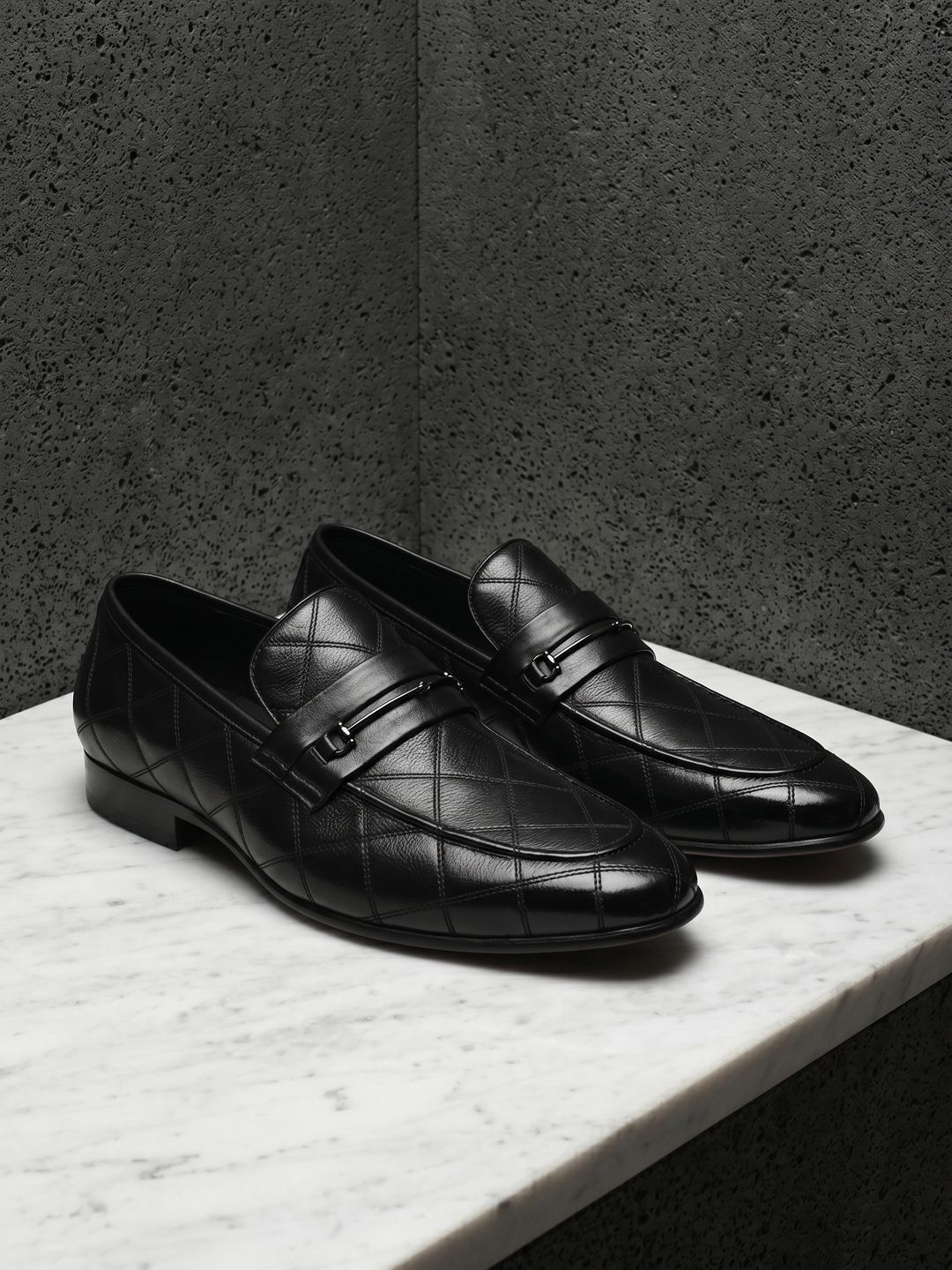 Regal Men Leather Formal Slip Ons-picture-45