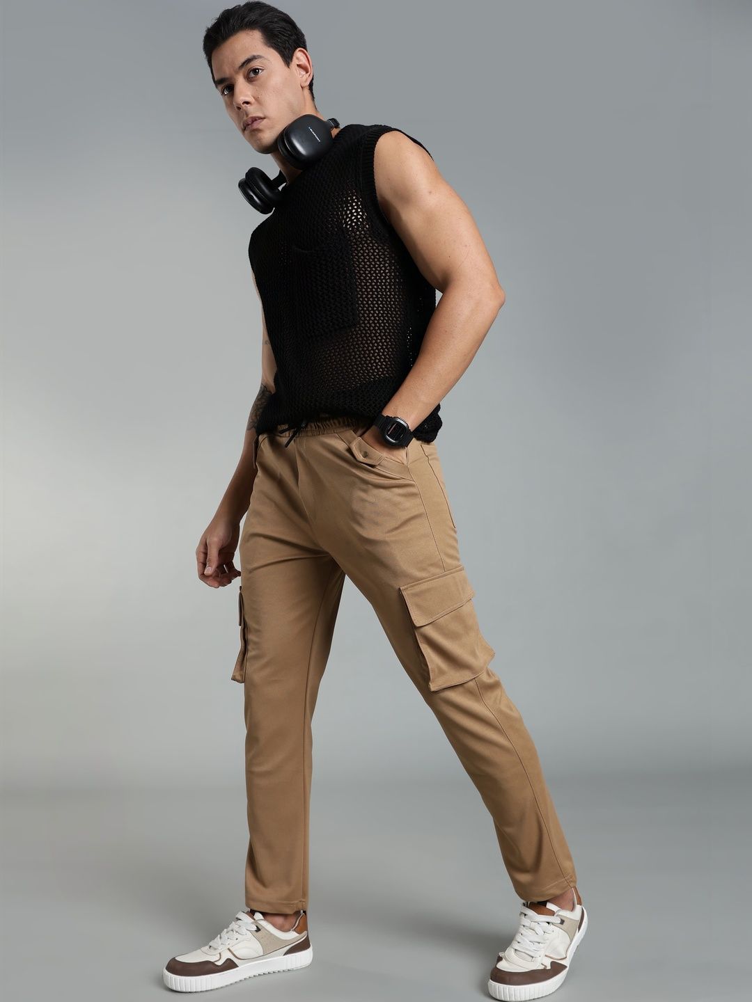 MaverIQ Men Smart Trousers-picture-34