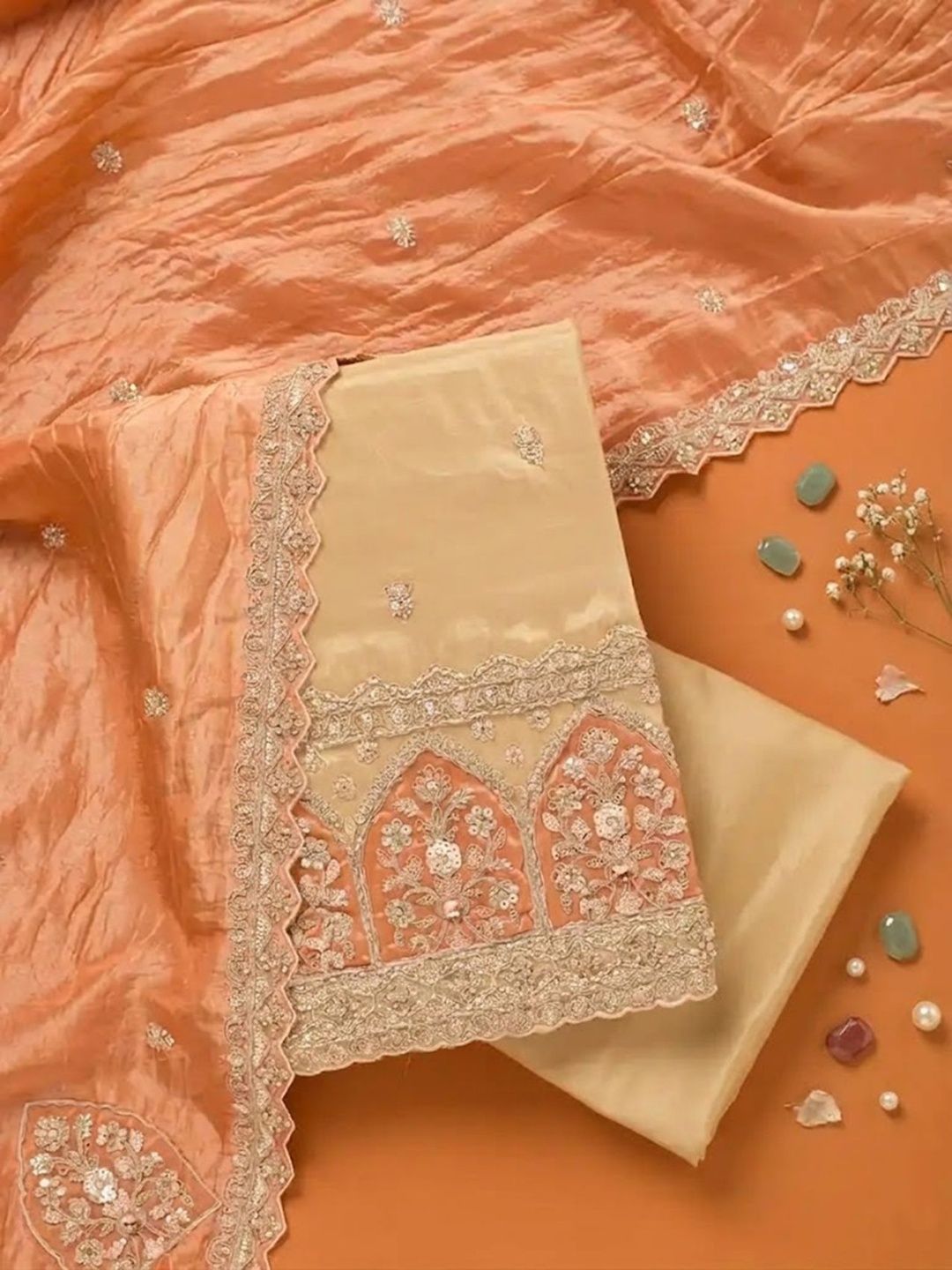 Koskii Unstitched Dress Material-picture-31