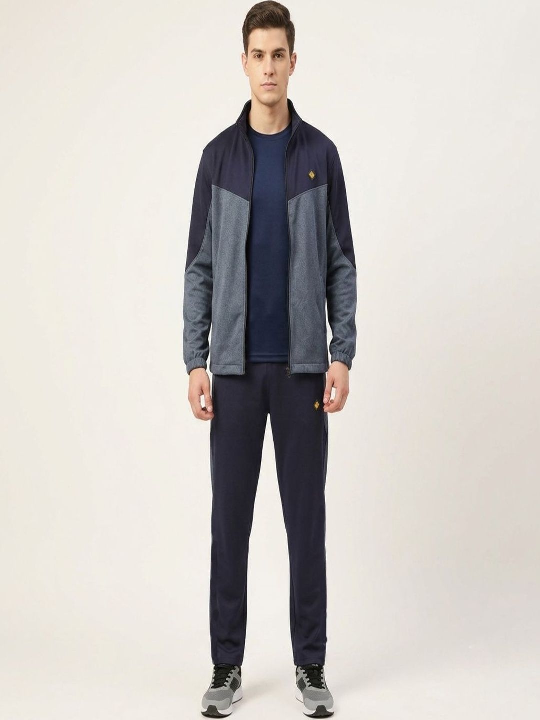 NU-9 Colourblocked Mock Collar Tracksuits-picture-31