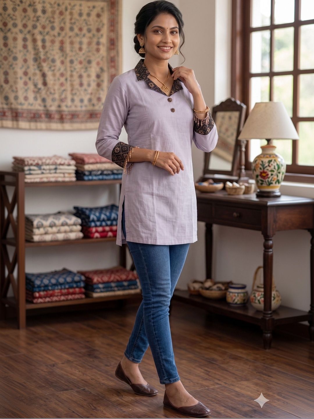 Moda Rapido Ethnic Motifs Printed Kurti-picture-41