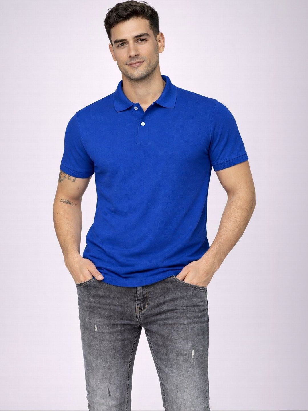 THE BEETEL HOUSE Men Polo Collar Anti Odour T-shirt-picture-27