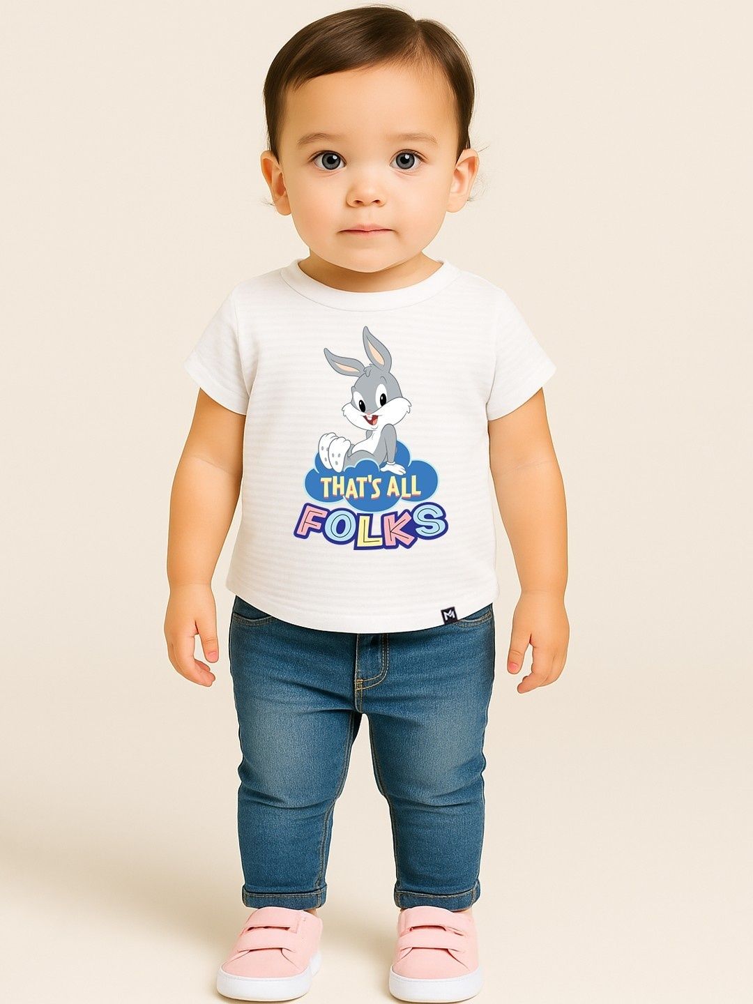 YK X Minute Mirth Infant Girls Looney Tunes Printed Top-picture-29