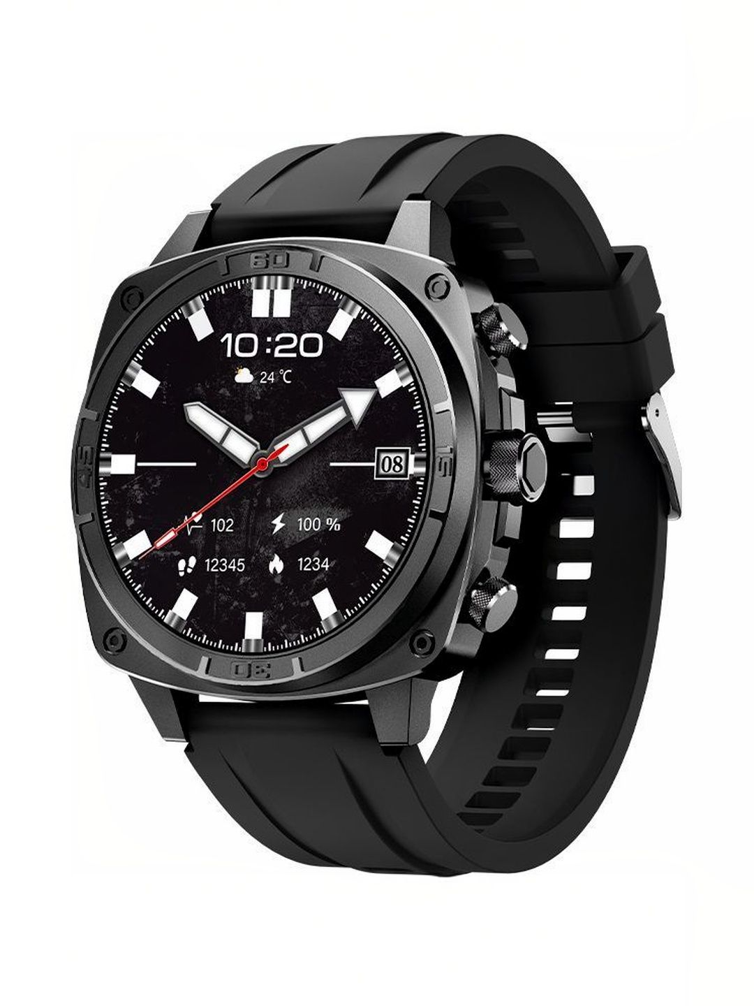 inear Silicon Round Running Smart Smart Watches-image-11