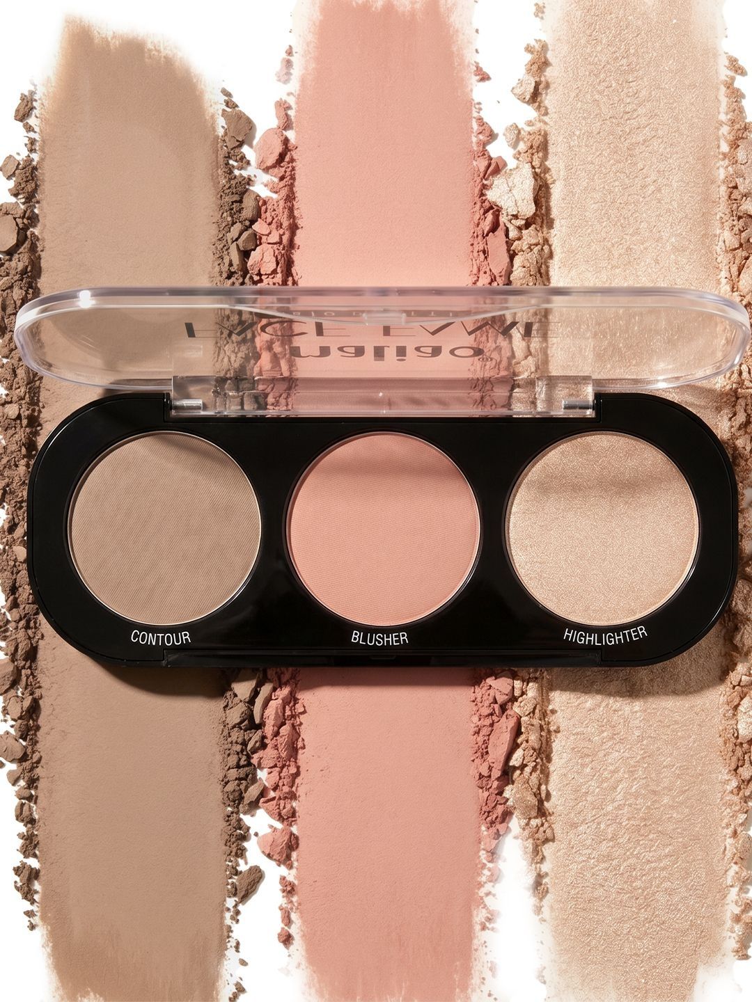 Maliao Face Fame Trio Palette - Fair & Flushed 01-picture-56