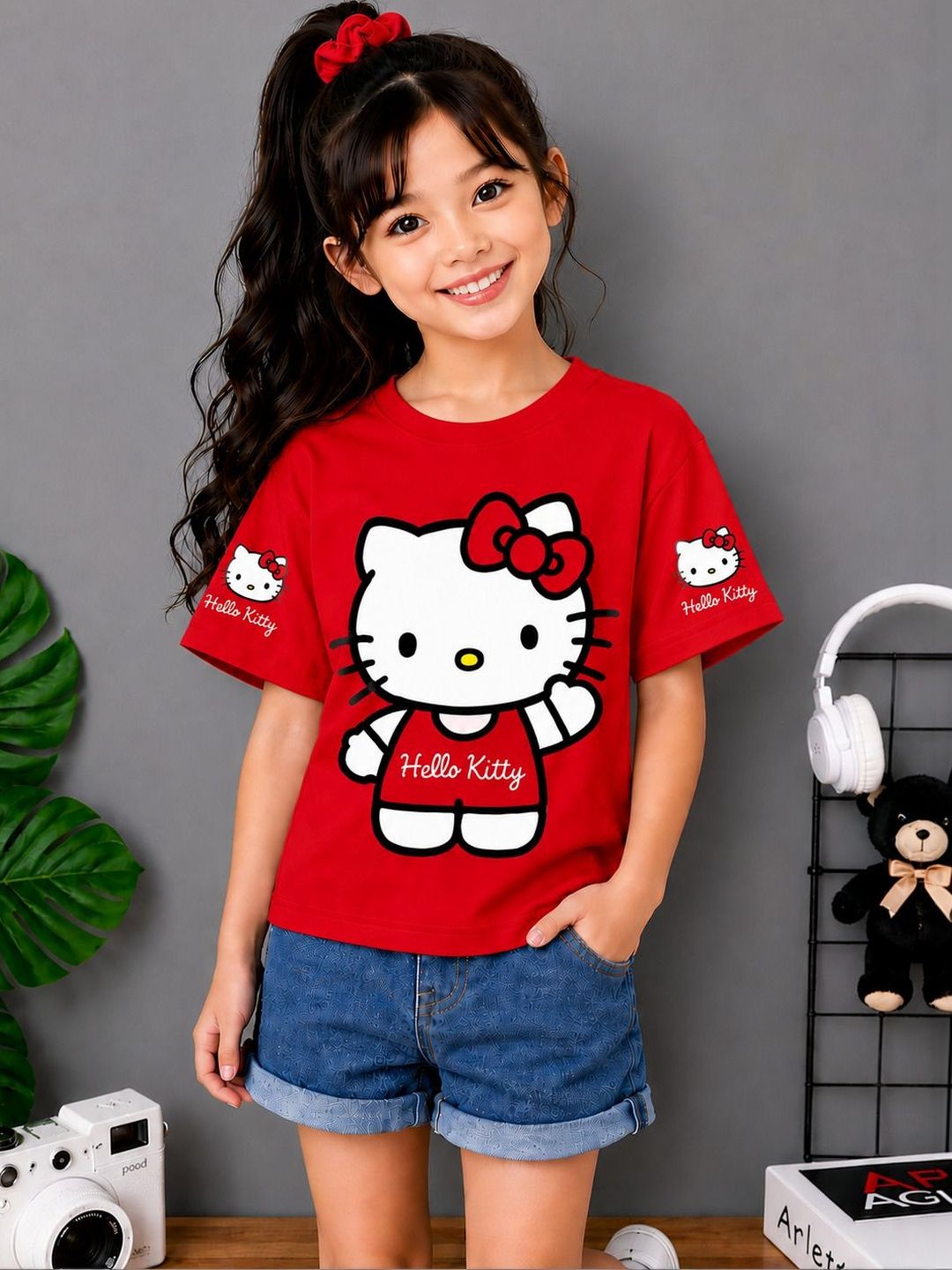 YK Kids Hello Kitty Printed T-shirt-picture-46