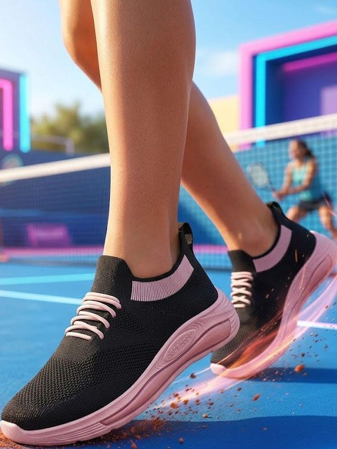 glitchez Women Mesh Tennis Shoes-image-48