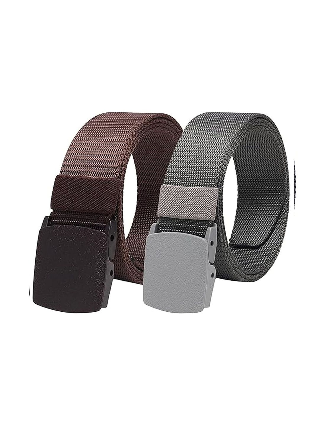 Navkar Crafts Men Textured 2 Belt-picture-13