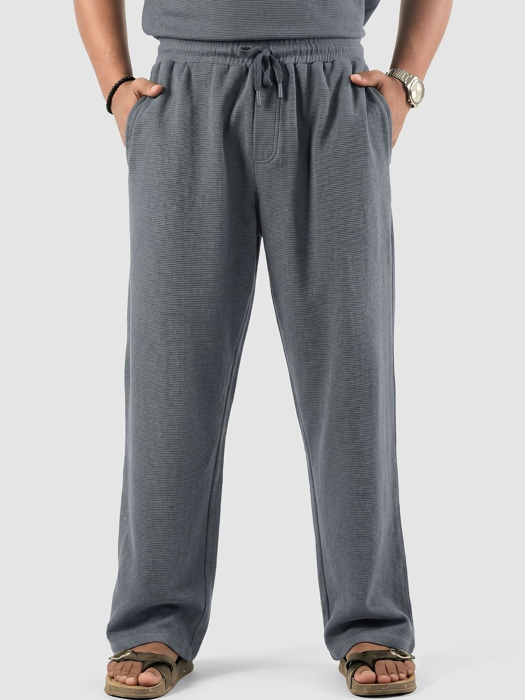 Beyoung Men Relaxed Fit Lounge Pants-picture-12