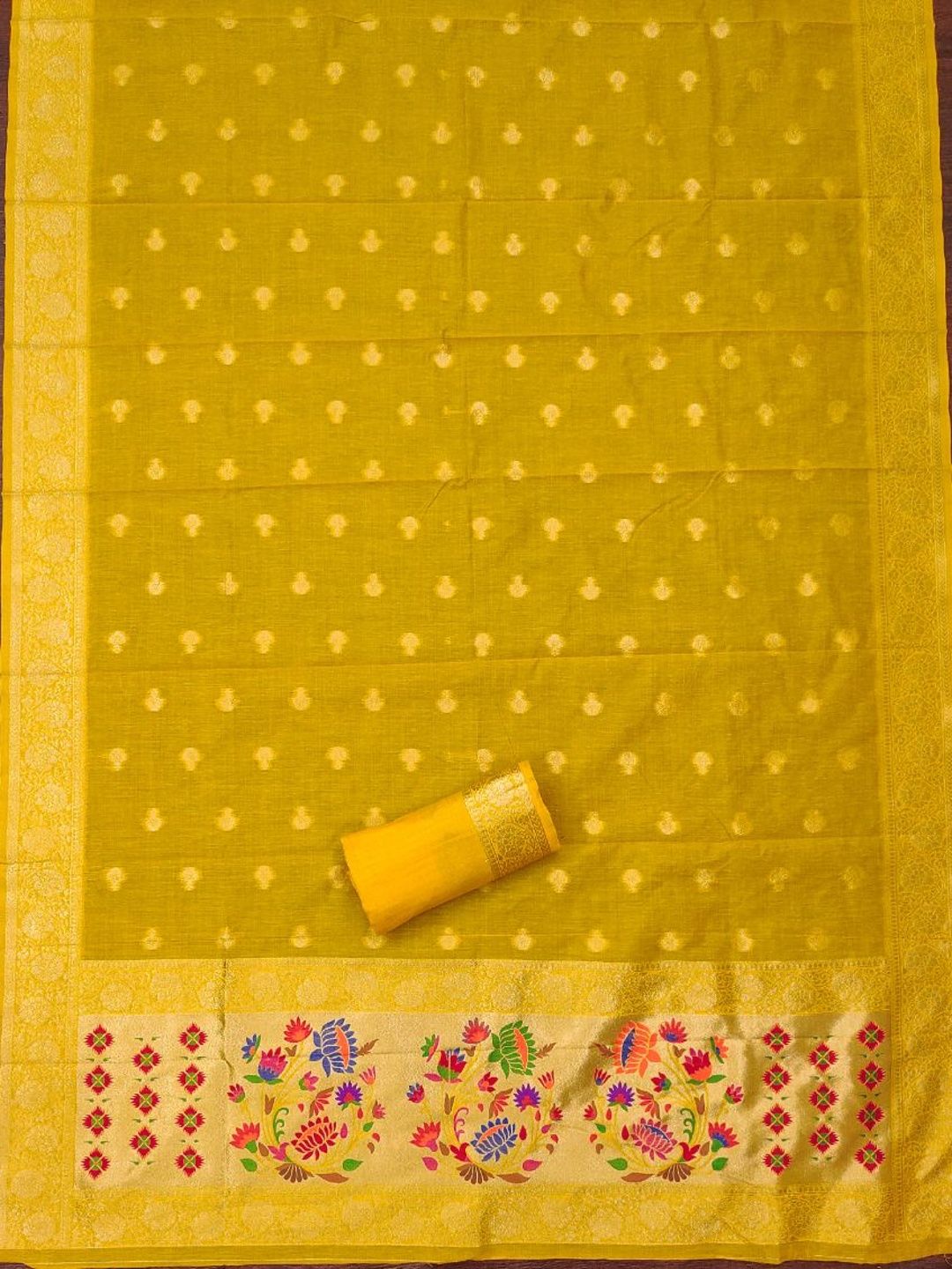 HERE&NOW Pure Cotton Unstitched Dress Material-picture-18