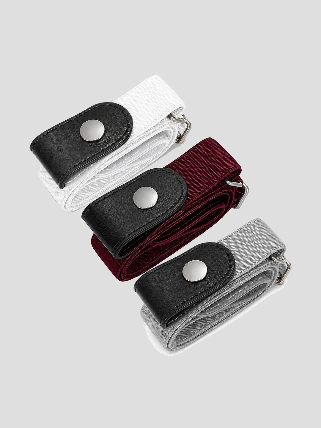 Navkar Crafts Unisex Textured 3 Belt-picture-17
