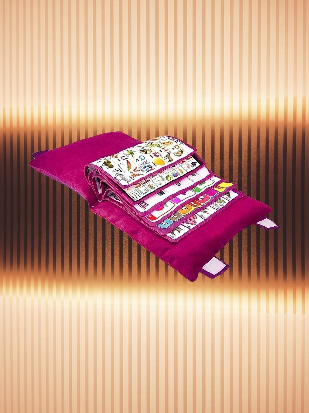 mdz enterprise pink cotton filled cotton baby pillow
