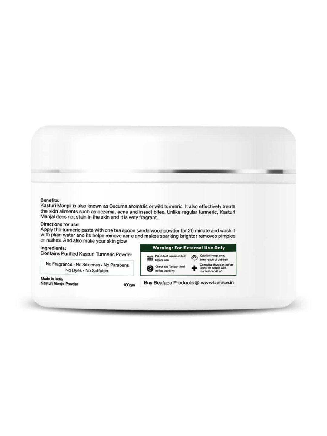 Beaface Kasturi Turmeric Powder - 100g-picture-40