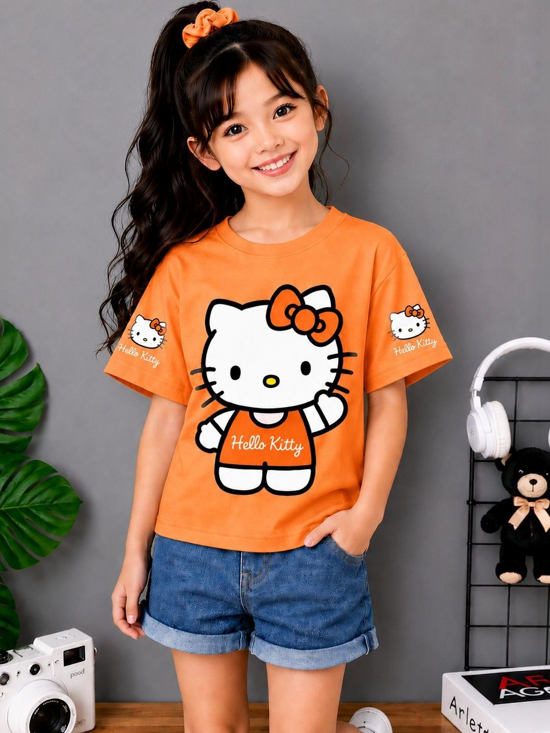 YK Kids Hello Kitty Printed T-shirt-picture-42