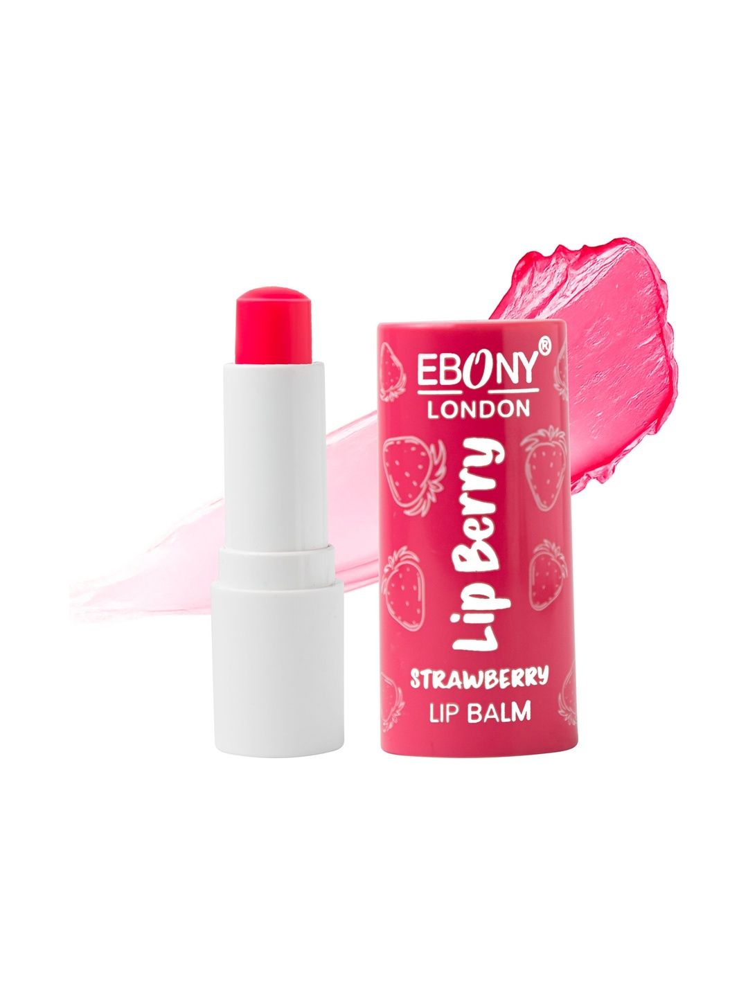 EBONY LONDON Lip Berry Smooth Lip Balm - Strawberry-picture-47