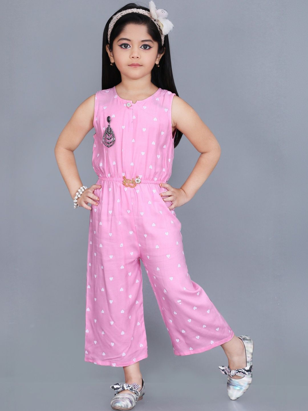 BARKAT DESIGNING PLANET Girls Printed Basic Jumpsuit-picture-56