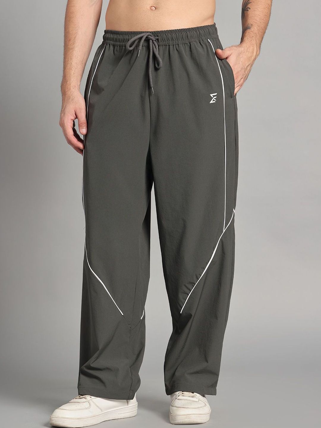 Frencho Men Regular Fit Training Track Pants-image-15