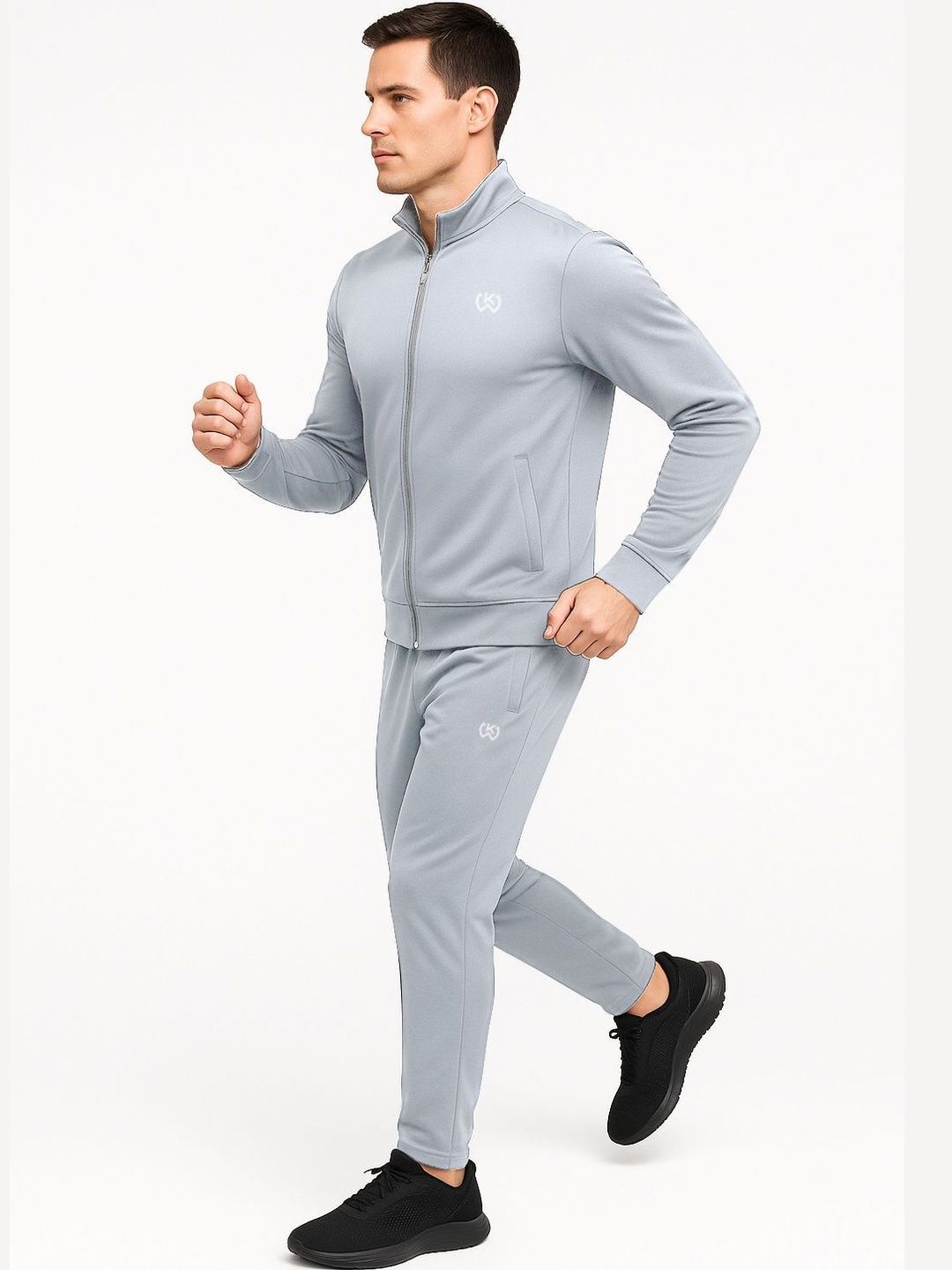 KWINGS Brand Logo Mock Collar Tracksuits-picture-14