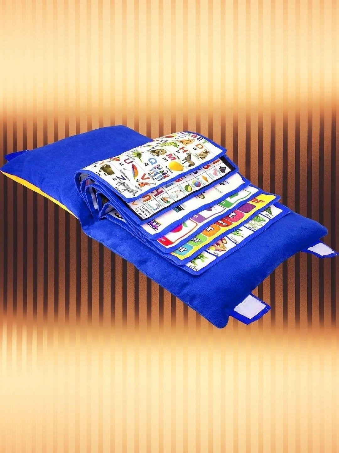MDZ ENTERPRISE Blue Cotton Filled Cotton Baby Pillow-image-28