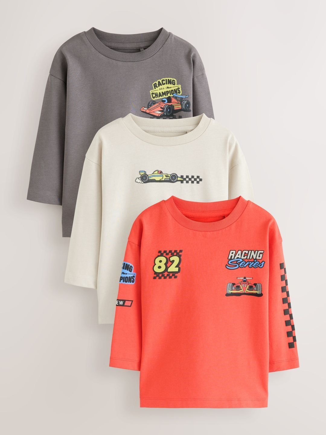 NEXT Boys Pack Of 3 Printed T-shirt-picture-33