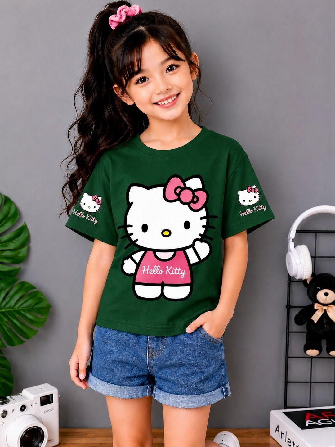 YK Kids Hello Kitty Printed T-shirt-picture-31