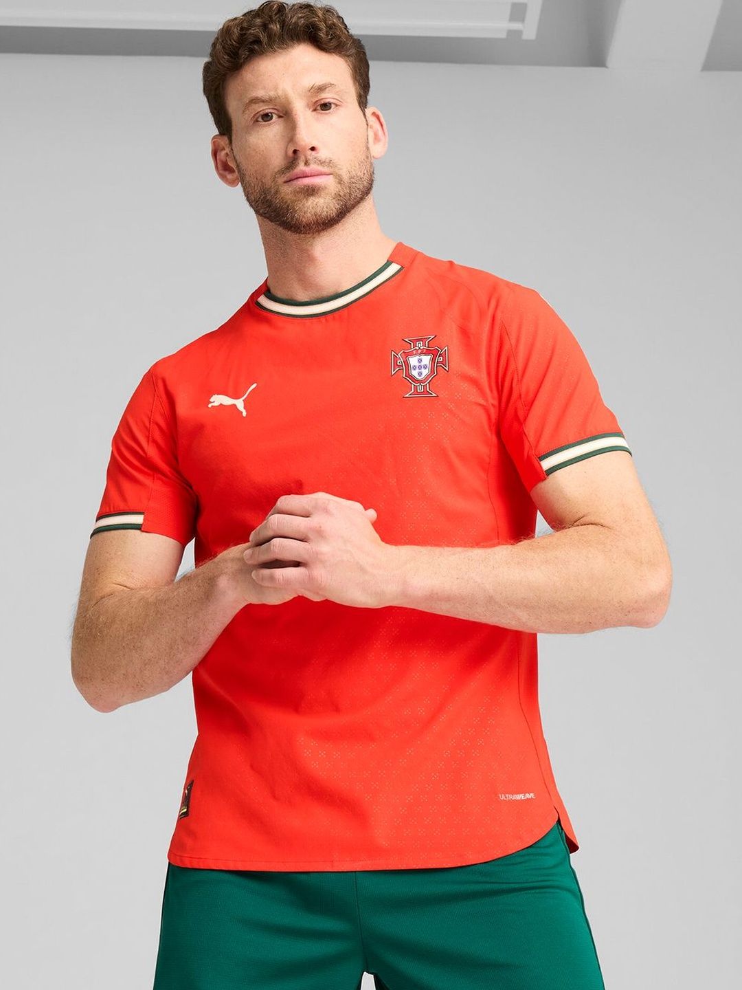 Puma Brand Logo Printed Slim Fit T-shirt-picture-12
