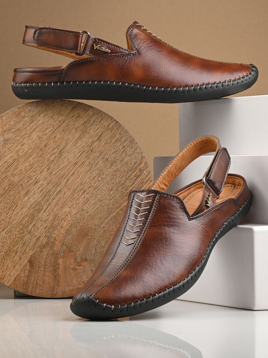 Vellinto Men Ethnic Shoe-Style Sandals-picture-52