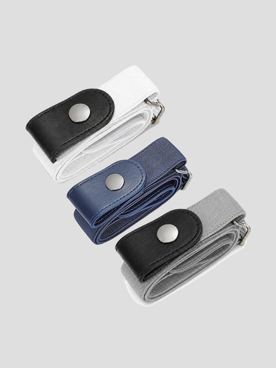 Navkar Crafts Unisex Textured 3 Belt-picture-15