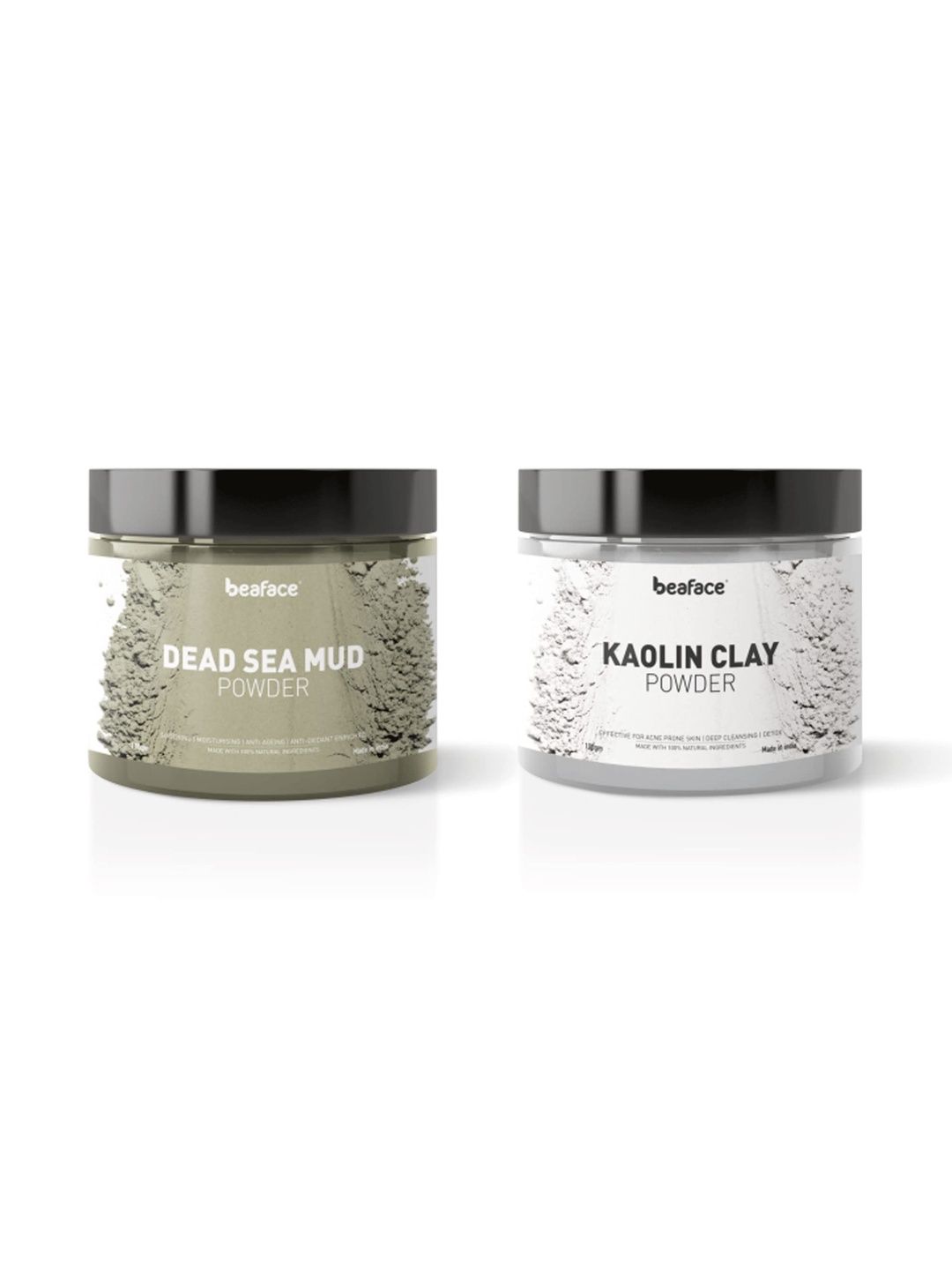 Beaface Set Of 2 Dead Sea Mud & Kaolin Clay Powder Mask - 100 g Each-image-25