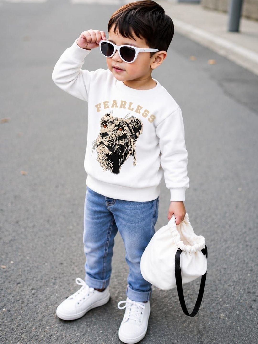 STAR BOYZ TRENDY WEAR Unisex Kids Printed Trousers-picture-38