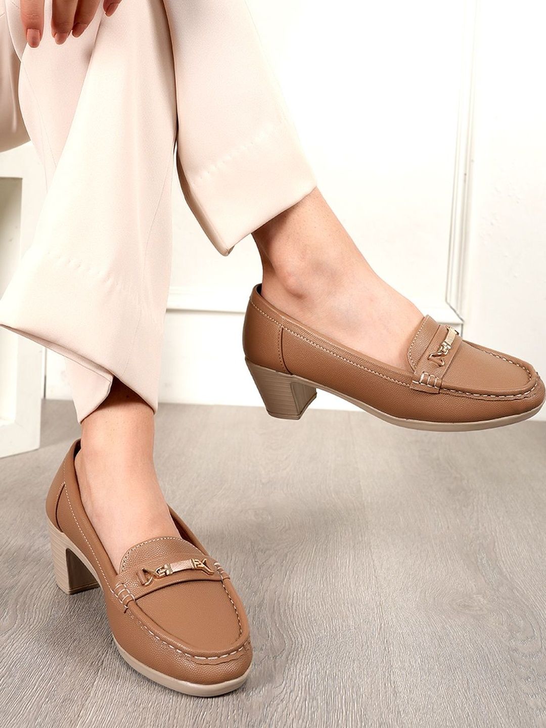CORSICA Block Pumps with Buckles-picture-22