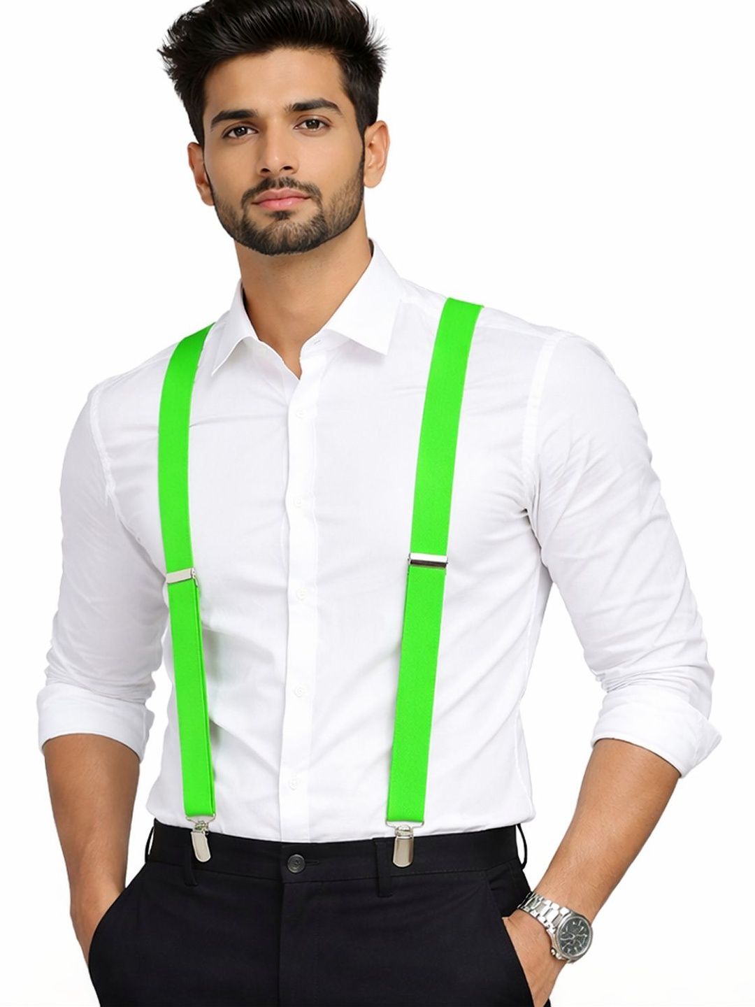 Navkar Crafts Adjustable Y Back Style Suspenders-picture-28